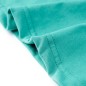 Kinder-Kurzarmshirt Dunkles Minzgrün 128 Kinder-Kurzarmshirt Dunkles Minzgrün 128