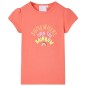 Kinder-T-Shirt Korallenrosa 92 Kinder-T-Shirt Korallenrosa 92