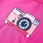 Kinder-T-Shirt Dunkelrosa 116 Kinder-T-Shirt Dunkelrosa 116