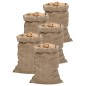 vidaXL Jutesäcke 5 Stk. 60x105 cm 100% Jute 340 g/m² vidaXL Jutesäcke 5 Stk. 60x105 cm 100% Jute 340 g/m²