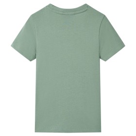Kinder-Kurzarmshirt Khaki 116