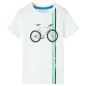 Kinder-Kurzarmshirt Ecru 128 Kinder-Kurzarmshirt Ecru 128
