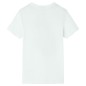 Kinder-Kurzarmshirt Ecru 128 Kinder-Kurzarmshirt Ecru 128
