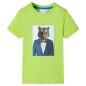 Kinder-Kurzarmshirt Limette 140 Kinder-Kurzarmshirt Limette 140