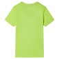 Kinder-Kurzarmshirt Limette 140 Kinder-Kurzarmshirt Limette 140