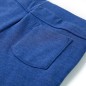 Kindershorts mit Kordelzug Blau Melange 116 Kindershorts mit Kordelzug Blau Melange 116