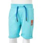 Kindershorts mit Kordelzug Aquablau 140 Kindershorts mit Kordelzug Aquablau 140