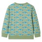 Kinder-Sweatshirt Helles Khaki 104 Kinder-Sweatshirt Helles Khaki 104