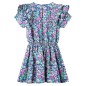 Kinderkleid mit Rüschenärmeln Kobaltblau 128 Kinderkleid mit Rüschenärmeln Kobaltblau 128