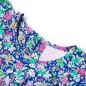 Kinderkleid mit Rüschenärmeln Kobaltblau 128 Kinderkleid mit Rüschenärmeln Kobaltblau 128