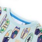 Kinder-Sweatshirt Hellblau Melange 128 Kinder-Sweatshirt Hellblau Melange 128