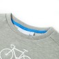 Kinder-Sweatshirt Hellkhaki Melange 116 Kinder-Sweatshirt Hellkhaki Melange 116