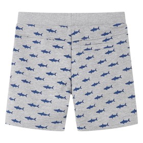 Kindershorts mit Kordelzug Hellkhaki Melange 140