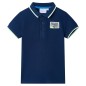 Kinder-Poloshirt Marineblau 104 Kinder-Poloshirt Marineblau 104