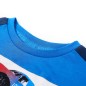 Kinder-T-Shirt Blau und Marineblau 128 Kinder-T-Shirt Blau und Marineblau 128