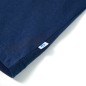 Kinder-T-Shirt Blau und Marineblau 128 Kinder-T-Shirt Blau und Marineblau 128