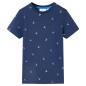 Kinder-T-Shirt Dunkelblau 104 Kinder-T-Shirt Dunkelblau 104
