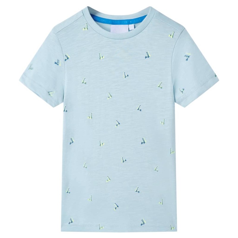 Kinder-T-Shirt Hellblau 92 Kinder-T-Shirt Hellblau 92