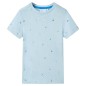 Kinder-T-Shirt Hellblau 92 Kinder-T-Shirt Hellblau 92