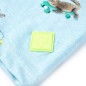 Kinder-T-Shirt Hellblau Melange 140 Kinder-T-Shirt Hellblau Melange 140