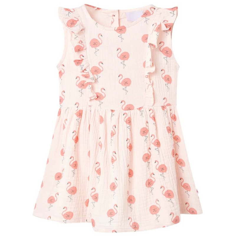 Kinderkleid mit Rüschen Zartrosa 140 Kinderkleid mit Rüschen Zartrosa 140