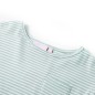 Kinderkleid mit Rüschenärmeln Minzgrün 128 Kinderkleid mit Rüschenärmeln Minzgrün 128