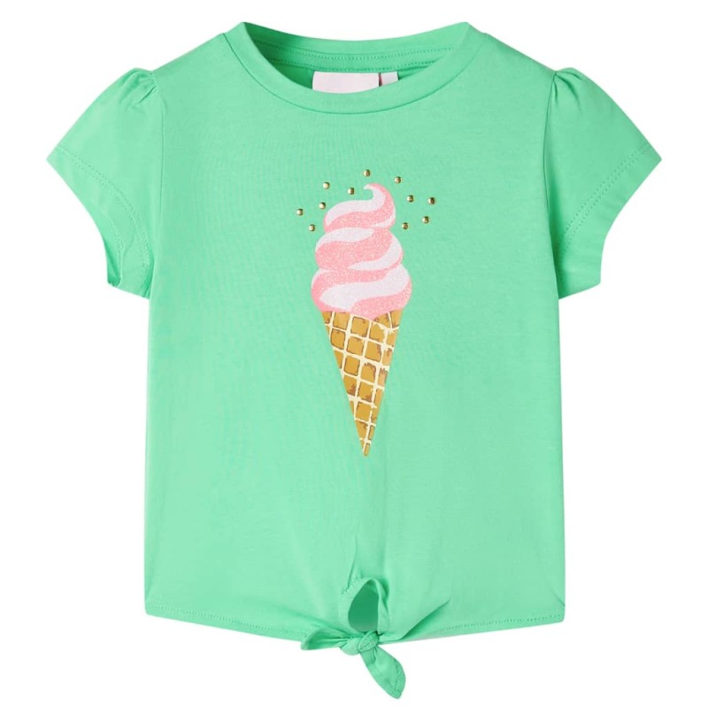 Kinder-T-Shirt Hellgrün 92 Kinder-T-Shirt Hellgrün 92