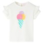 Kinder-T-Shirt Ecru 140 Kinder-T-Shirt Ecru 140