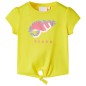 Kinder-T-Shirt Gelb 128 Kinder-T-Shirt Gelb 128