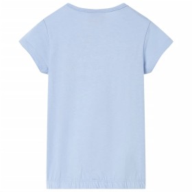 Kinder-T-Shirt Blau 128