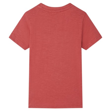 Kinder-T-Shirt Paprikarot 92