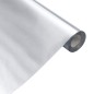 vidaXL Möbelfolie Selbstklebend Silbern 90x500 cm PET vidaXL Möbelfolie Selbstklebend Silbern 90x500 cm PET