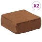 vidaXL Kokosziegel 2 Stk. 5 kg Pro Stück 10 kg Total vidaXL Kokosziegel 2 Stk. 5 kg Pro Stück 10 kg Total