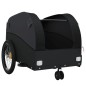 vidaXL Fahrradanhänger Schwarz 30 kg Eisen vidaXL Fahrradanhänger Schwarz 30 kg Eisen