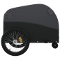 vidaXL Fahrradanhänger Schwarz 30 kg Eisen vidaXL Fahrradanhänger Schwarz 30 kg Eisen