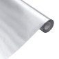 vidaXL Möbelfolien Selbstklebend Silbern 90x500 cm PET vidaXL Möbelfolien Selbstklebend Silbern 90x500 cm PET