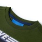 Kinder-Langarmshirt Dunkles Khaki 92 Kinder-Langarmshirt Dunkles Khaki 92