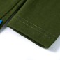 Kinder-Langarmshirt Dunkles Khaki 92 Kinder-Langarmshirt Dunkles Khaki 92