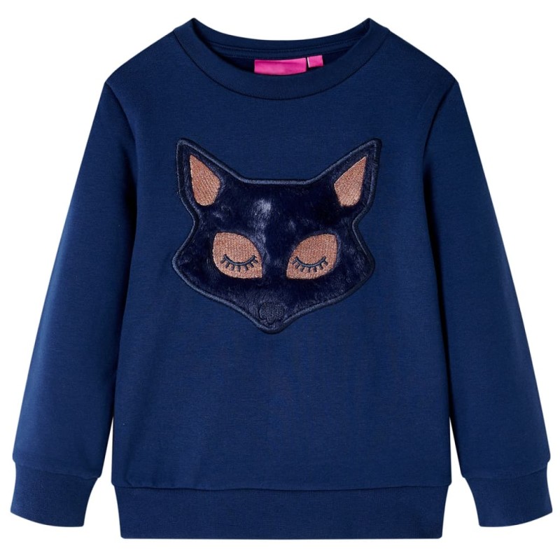Kinder-Sweatshirt Marineblau 92 Kinder-Sweatshirt Marineblau 92