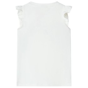 Kinder-T-Shirt Ecru 140
