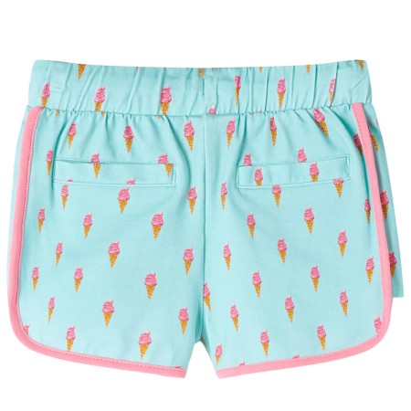 Kindershorts mit Kordelzug Helles Minzgrün 140
