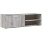 vidaXL TV-Schrank Grau Sonoma 120x34x37 cm Holzwerkstoff vidaXL TV-Schrank Grau Sonoma 120x34x37 cm Holzwerkstoff