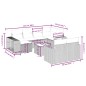 vidaXL 11-tlg. Garten-Sofagarnitur mit Kissen Schwarz Poly Rattan vidaXL 11-tlg. Garten-Sofagarnitur mit Kissen Schwarz Poly Rattan