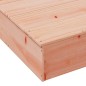 vidaXL Sandkasten mit Deckel 111x111x19,5 cm Massivholz Douglasie vidaXL Sandkasten mit Deckel 111x111x19,5 cm Massivholz Douglasie