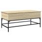 vidaXL Couchtisch Sonoma-Eiche 100x50x45 cm Holzwerkstoff und Metall vidaXL Couchtisch Sonoma-Eiche 100x50x45 cm Holzwerkstoff und Metall