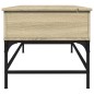 vidaXL Couchtisch Sonoma-Eiche 100x50x45 cm Holzwerkstoff und Metall vidaXL Couchtisch Sonoma-Eiche 100x50x45 cm Holzwerkstoff und Metall