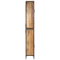 vidaXL Badschrank 40x27x180 cm Eisen und Massivholz Mango vidaXL Badschrank 40x27x180 cm Eisen und Massivholz Mango