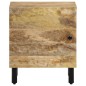 vidaXL Nachttische 2 Stk. 40x33x46 cm Massivholz Mango vidaXL Nachttische 2 Stk. 40x33x46 cm Massivholz Mango