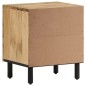 vidaXL Nachttische 2 Stk. 40x33x46 cm Massivholz Mango vidaXL Nachttische 2 Stk. 40x33x46 cm Massivholz Mango