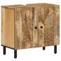 vidaXL Waschbeckenunterschrank 62x33x58 cm Massivholz Mango vidaXL Waschbeckenunterschrank 62x33x58 cm Massivholz Mango